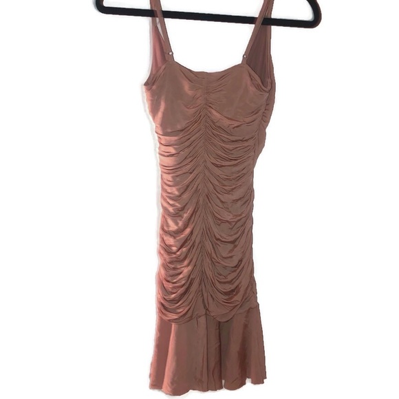 NWT XXI FOREVER CINCHED NUDE-PINK DRESS - Picture 5 of 7